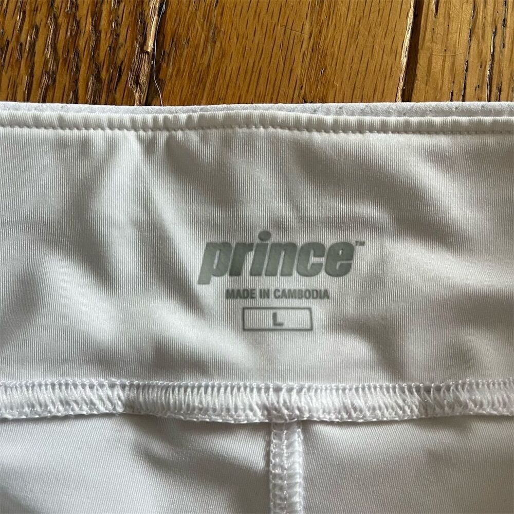 Prince Women's Tennis Flounce Skort White Size L Activewear - Picture 4 of 8